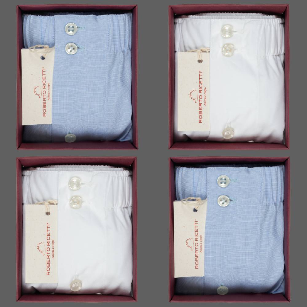 Roberto Ricetti SET "CHECK" - BOXER SUPPORT DB1 - SIZE 58 Vendite Flash