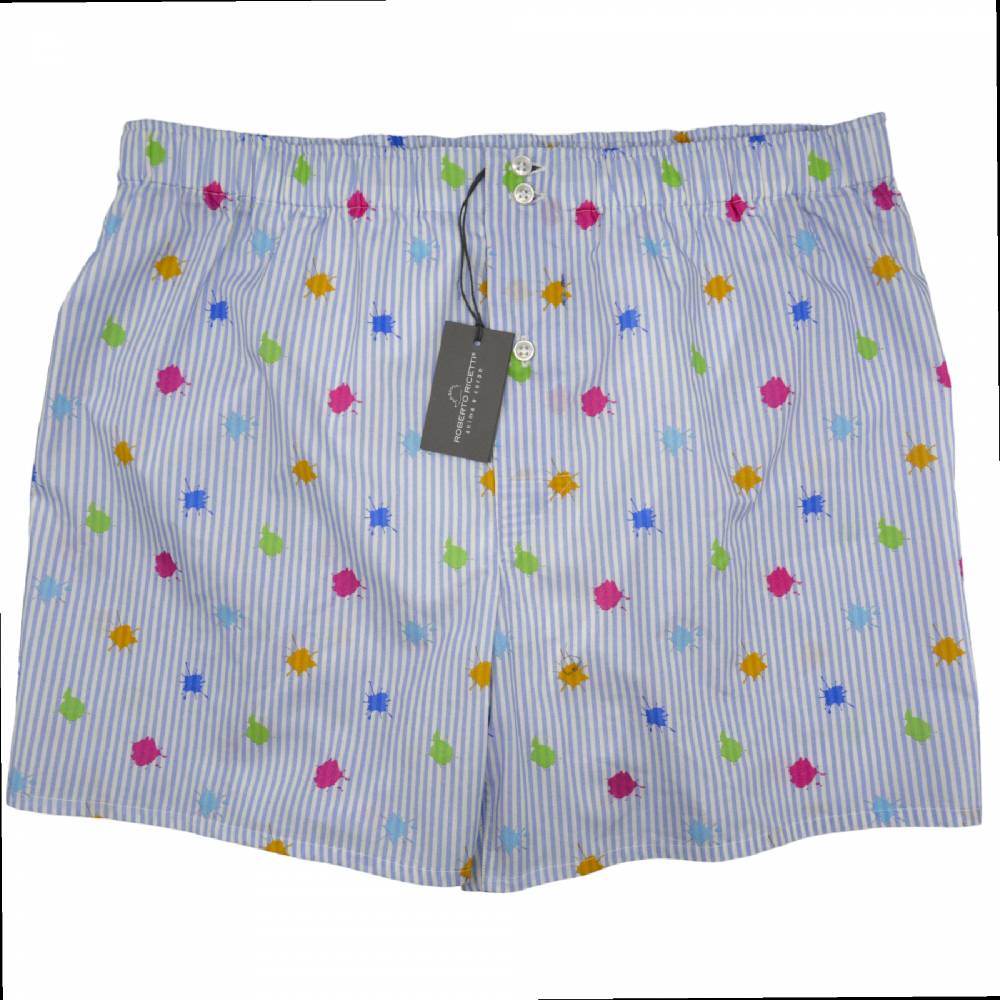 Roberto Ricetti BOXER DB1 SUPPORT - STAMPA MACCHIA MULTICOLOR