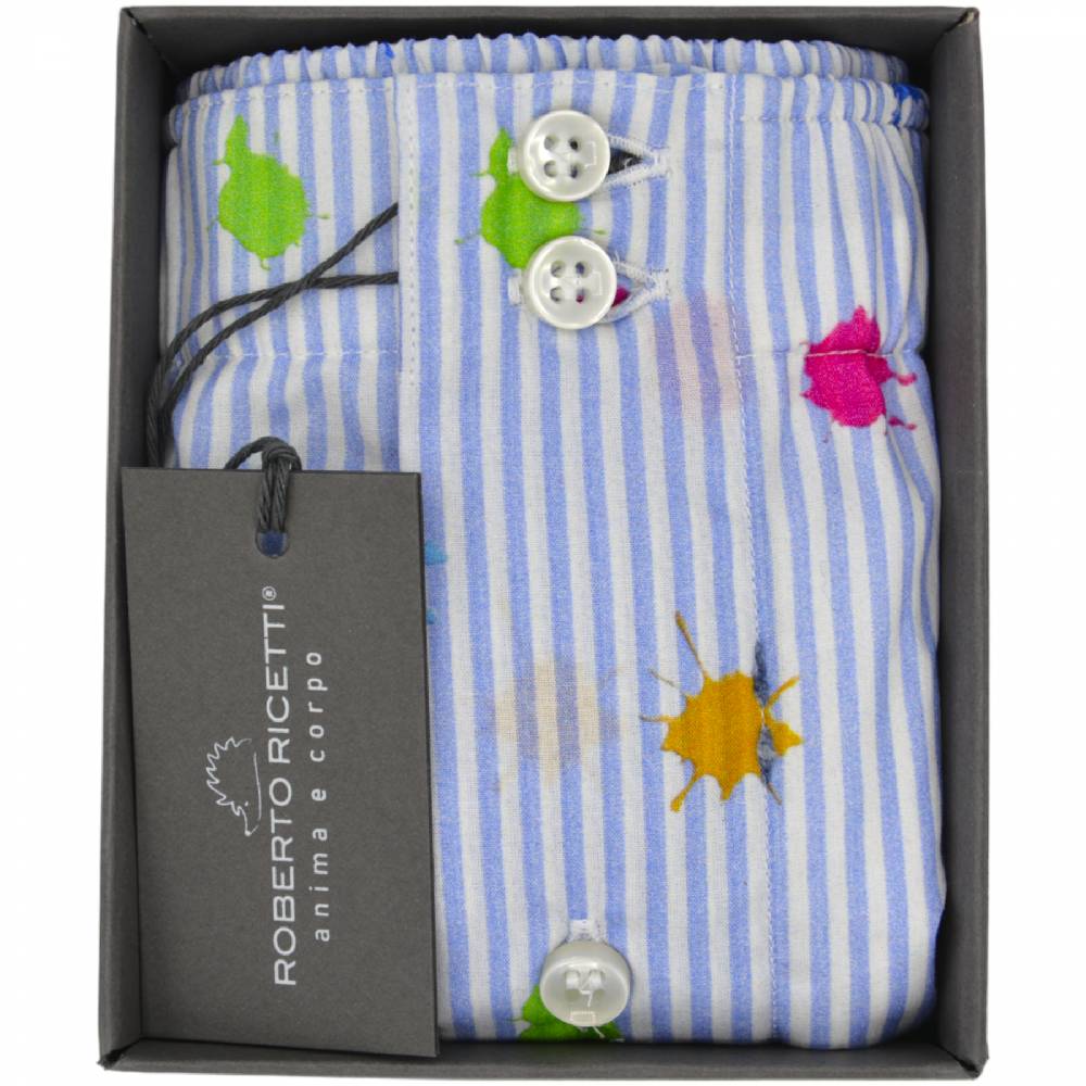 Roberto Ricetti BOXER DB1 SUPPORT - STAMPA MACCHIA MULTICOLOR Convenienza