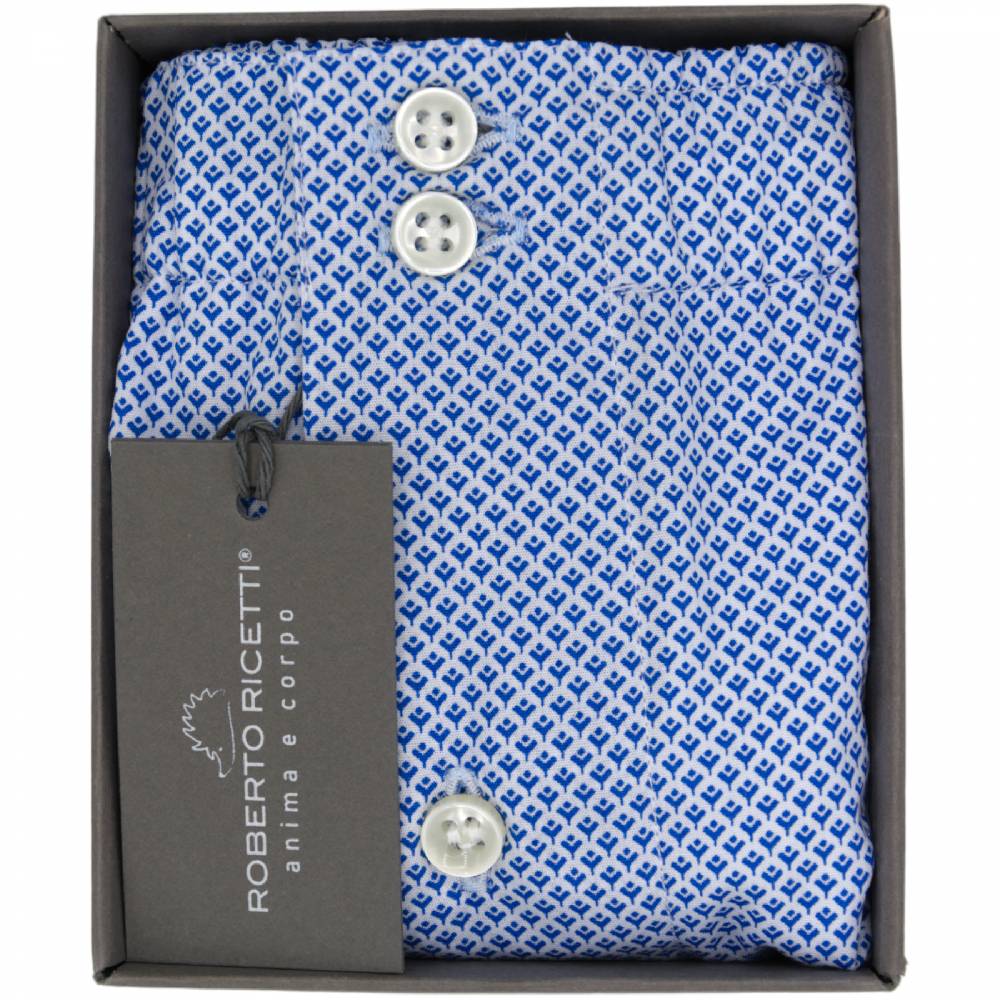 Roberto Ricetti BOXER DB1 SUPPORT - GEOMETRICO BLU Outlet