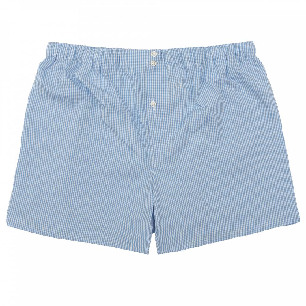 Roberto Ricetti BOXER DB1 SUPPORT - BASIC - CONTINUATIVO - VICHY AZZURRO Italy