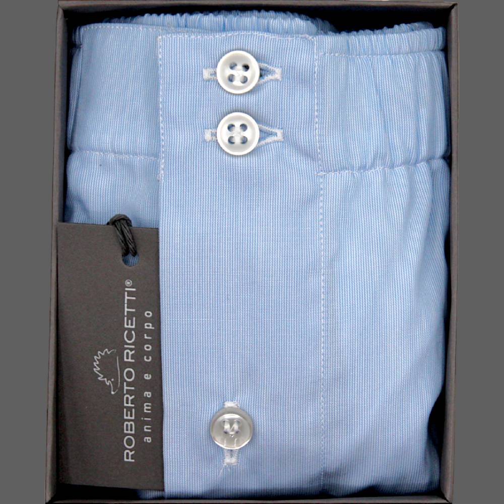 Roberto Ricetti BOXER DB1 SUPPORT - BASIC - CONTINUATIVO - AZZURRO Italia