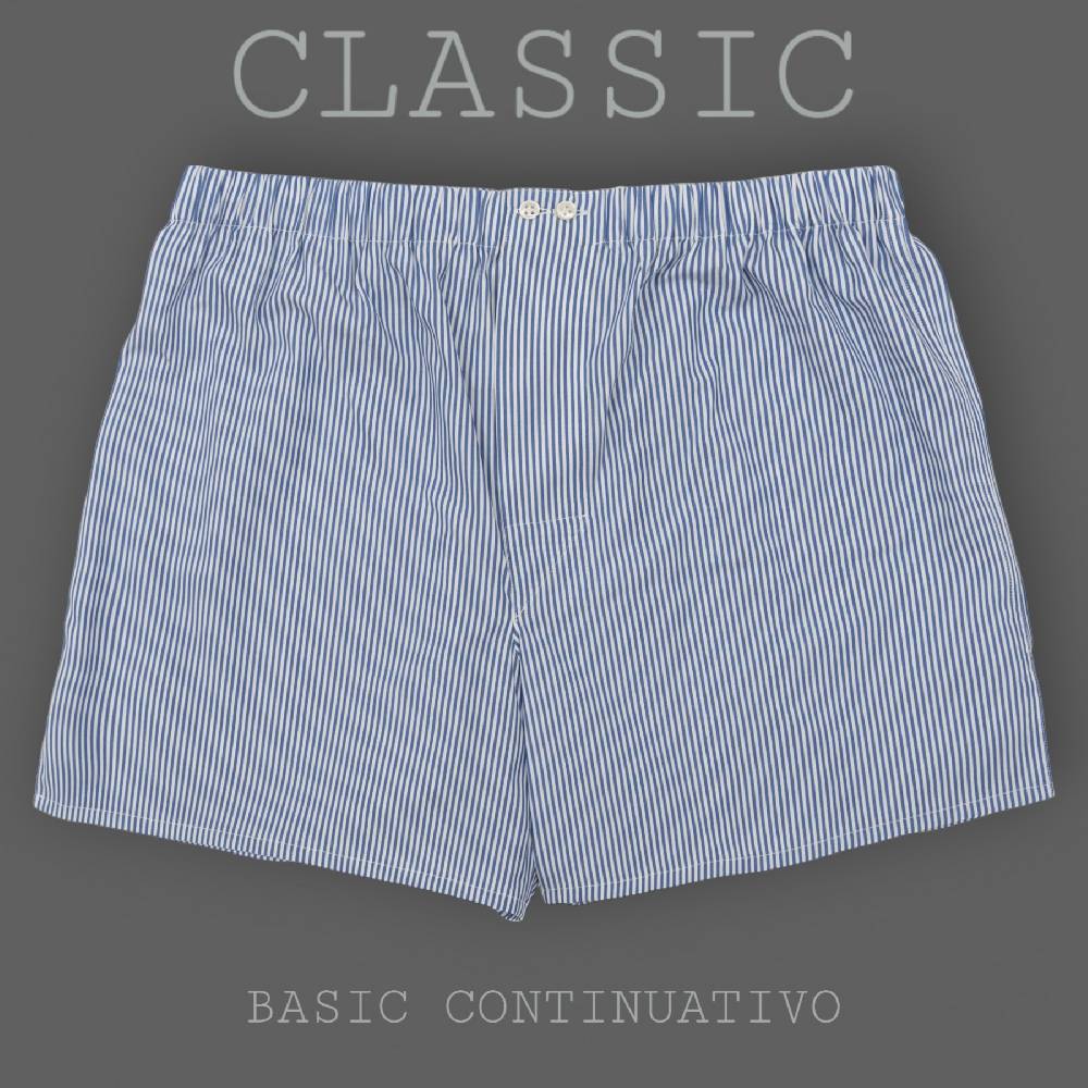 Roberto Ricetti BOXER UOMO CLASSIC - BASIC - CONTINUATIVO - RIGA BLU Shopping Online