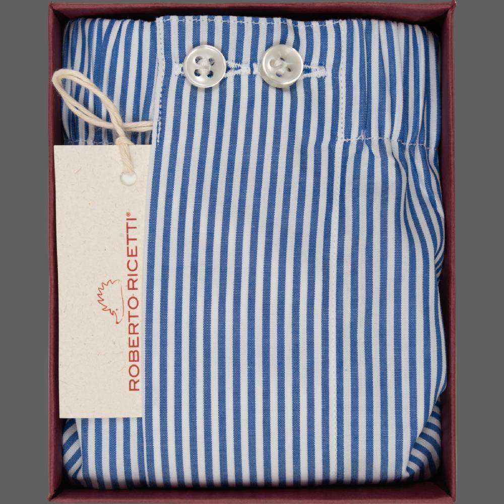 Roberto Ricetti BOXER UOMO CLASSIC - BASIC - CONTINUATIVO - RIGA BLU Shopping Online