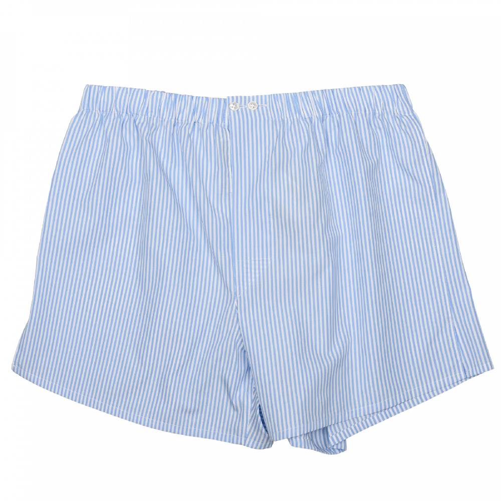 Roberto Ricetti BOXER UOMO CLASSIC - BASIC - CONTINUATIVO - RIGA AZZURRA Prezzo Ridotto