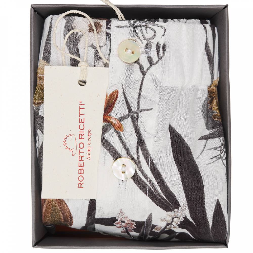 Roberto Ricetti BOXER COULOTTE DONNA - FIORI Presa