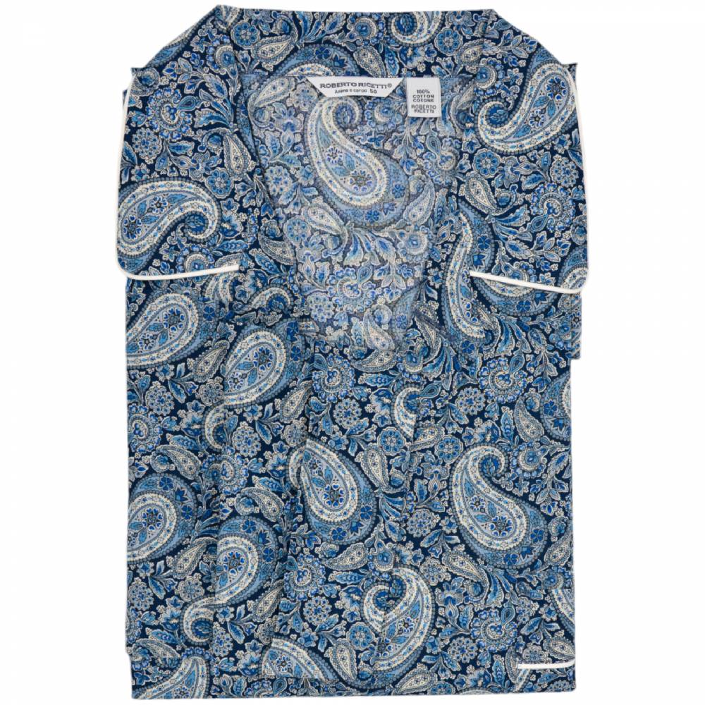 Roberto Ricetti PIGIAMA AME LUNGO - LIBERTY PAISLEY Economico
