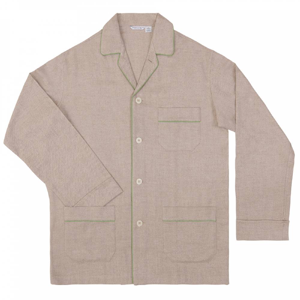 Roberto Ricetti PIGIAMA VENEZIA - COTONE CALDO BEIGE Offerte