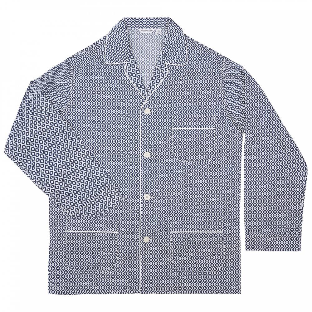 Roberto Ricetti PIGIAMA VENEZIA - ROMBI BLU Saldi Di Fabbrica
