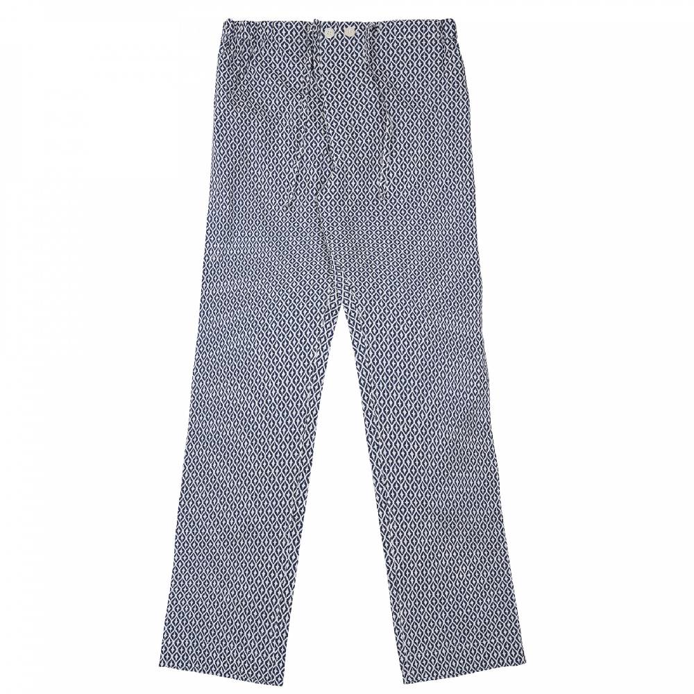Roberto Ricetti PIGIAMA VENEZIA - ROMBI BLU Saldi Di Fabbrica