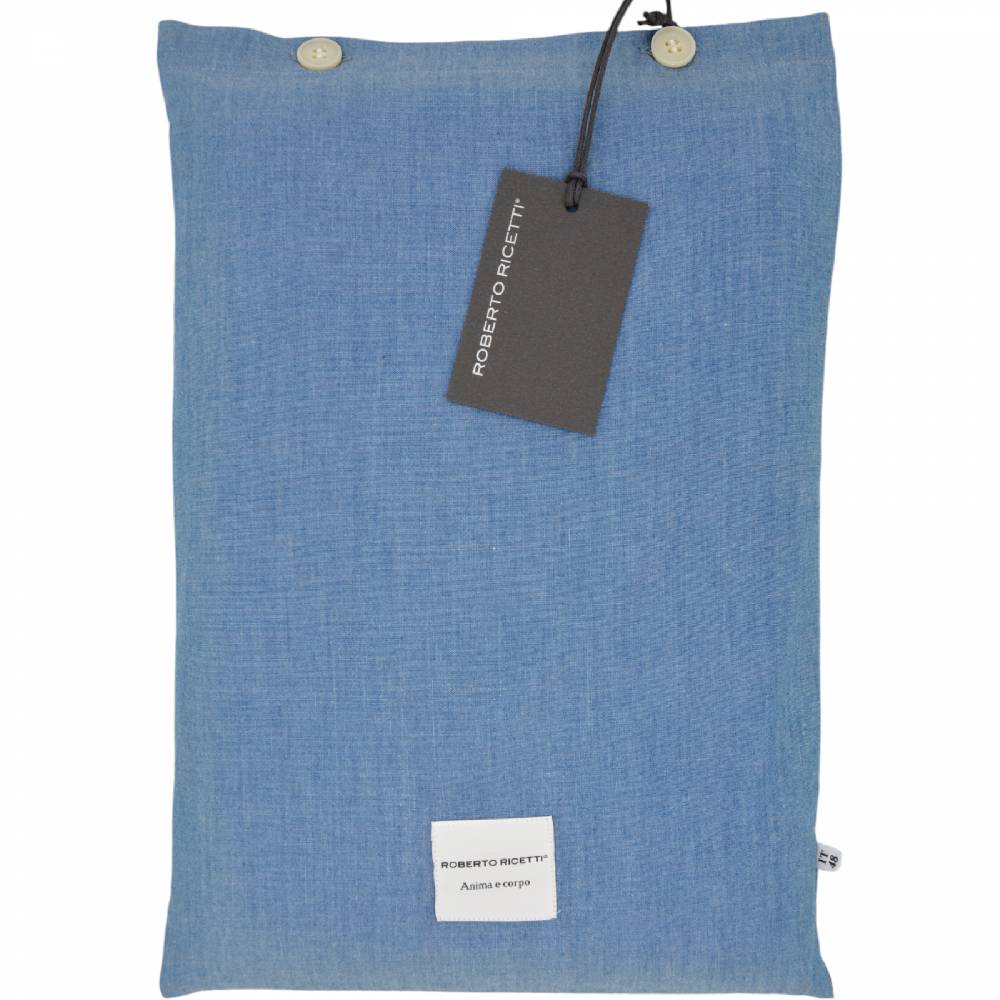 Roberto Ricetti PIGIAMA VENEZIA - CHAMBRAY PROFILO ROSSO Vendita
