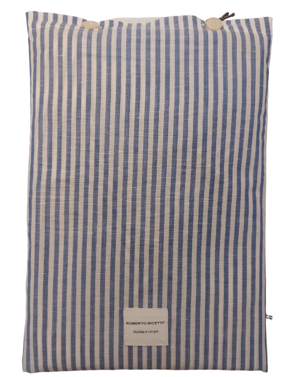 Roberto Ricetti PIGIAMA AME CORTO LIN/COT - RIGA BLU 2025