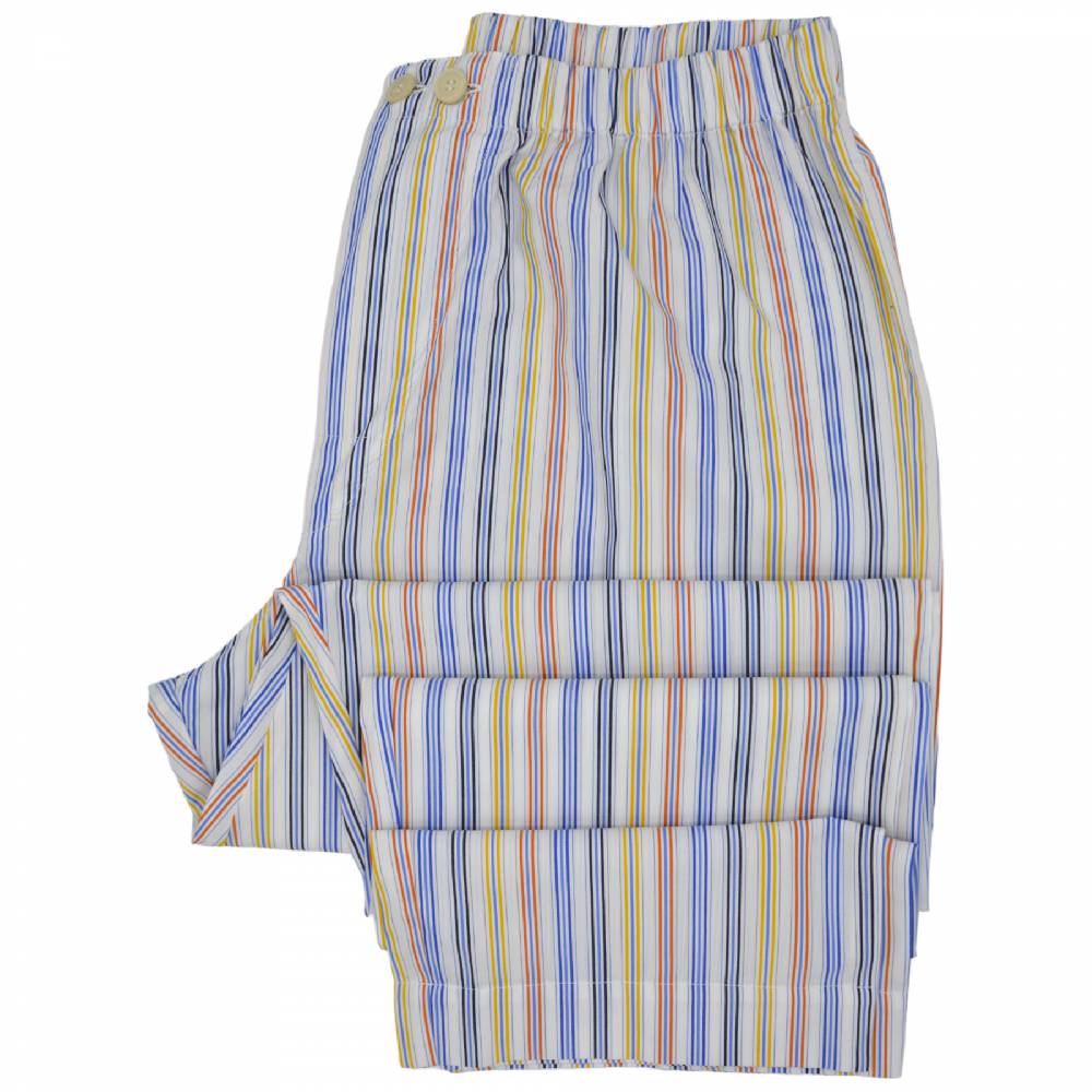 Roberto Ricetti PIGIAMA ESSENTIAL LUNGO - RIGHE MULTICOLORE Promozione