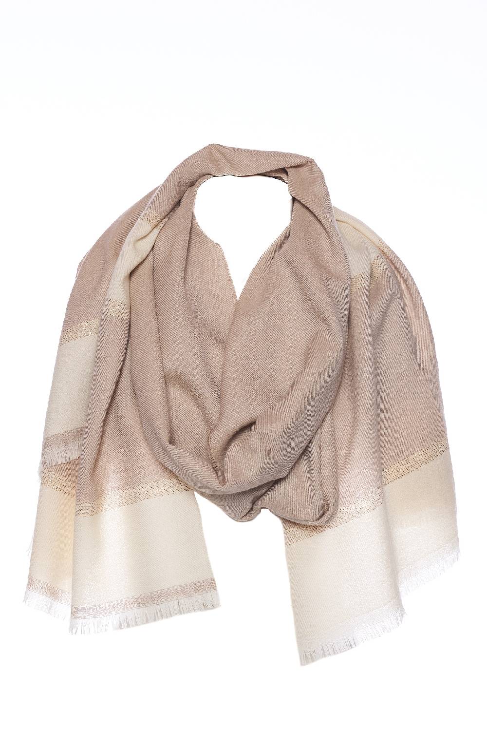 Rrocco Ragni Sciarpa bicolore con lurex Pezzi Unici