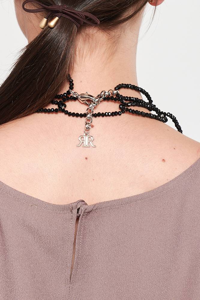 Rrocco Ragni Collana con cristalli Promozione Limitata
