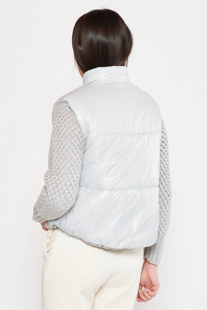 Rrocco Ragni Gilet in lurex imbottito Convenienza
