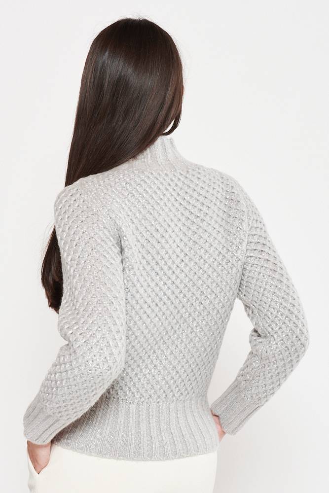 Rrocco Ragni Maglia in lurex con collo a lupetto Novità