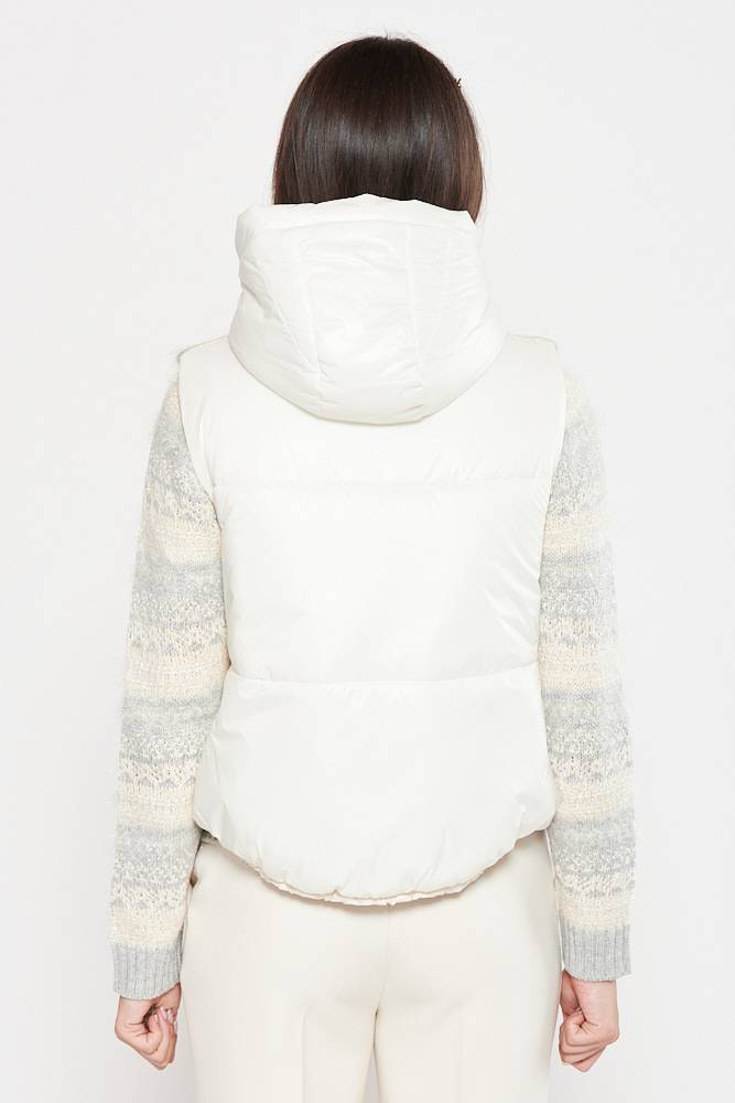 Rrocco Ragni Gilet jacquard imbottito Presa
