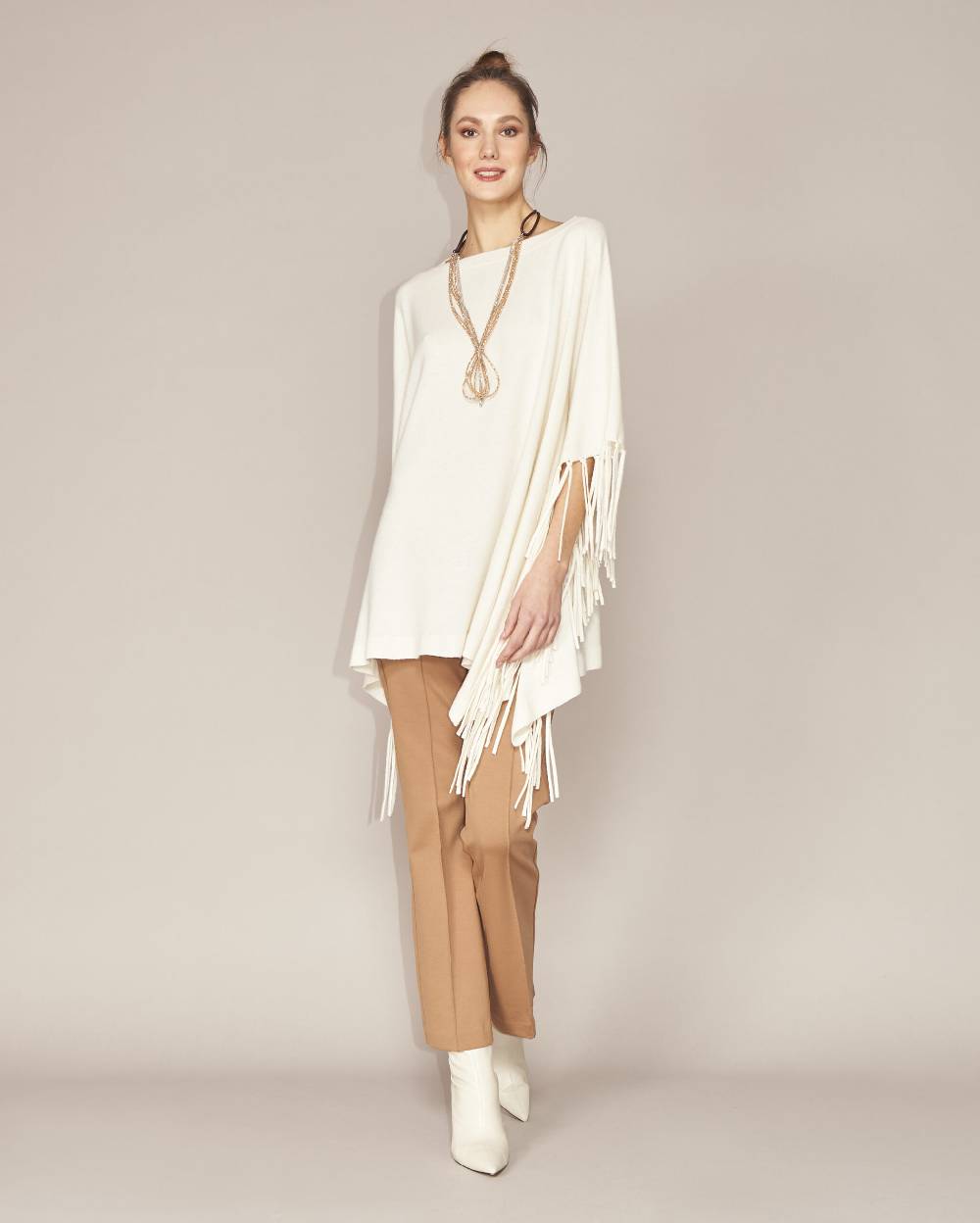 Rrocco Ragni Collana con cristalli e monile Outlet