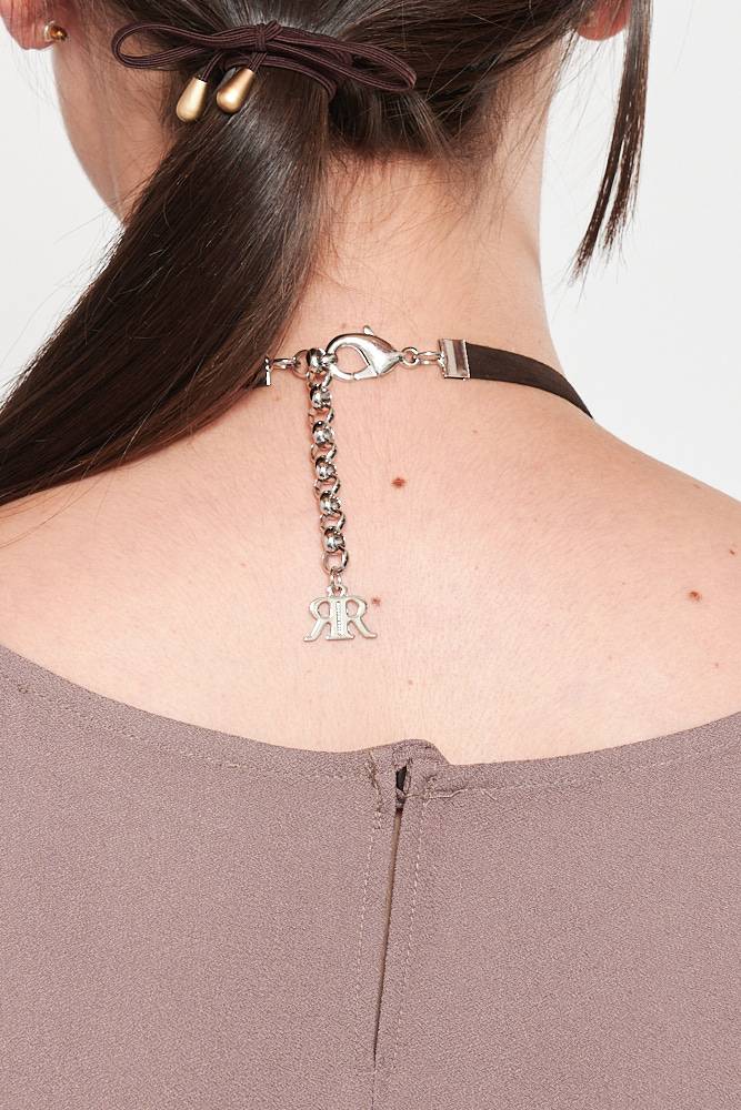 Rrocco Ragni Collana con cristalli e monile Hotsell