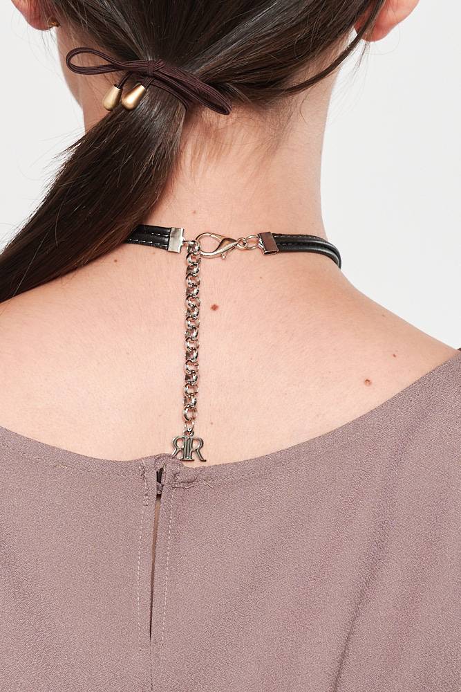 Rrocco Ragni Collana con cristalli Vendita Calda