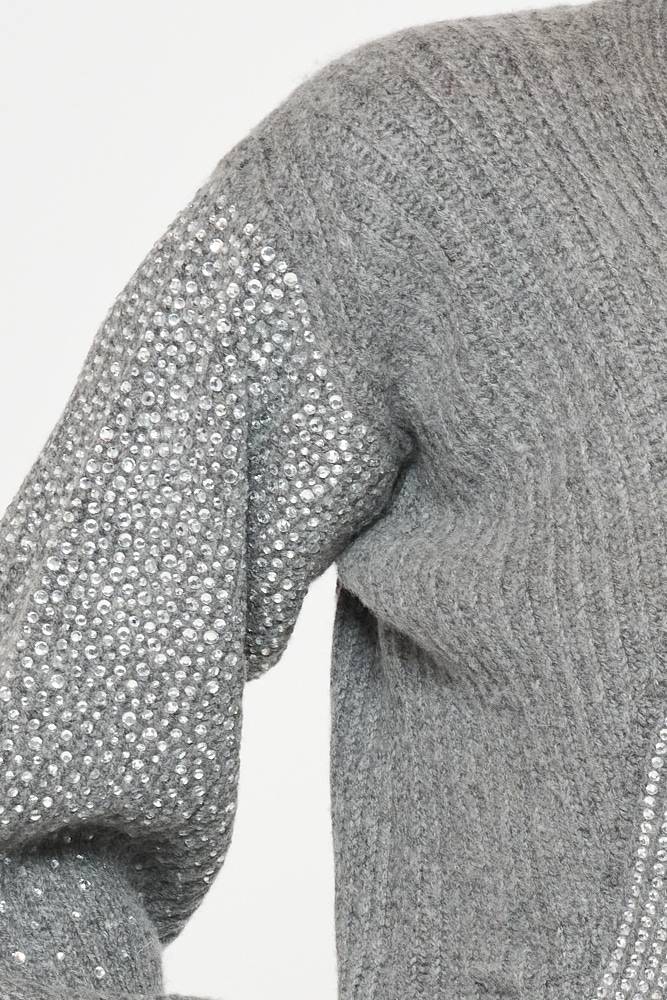 Rrocco Ragni Cardigan con cristalli In Saldo