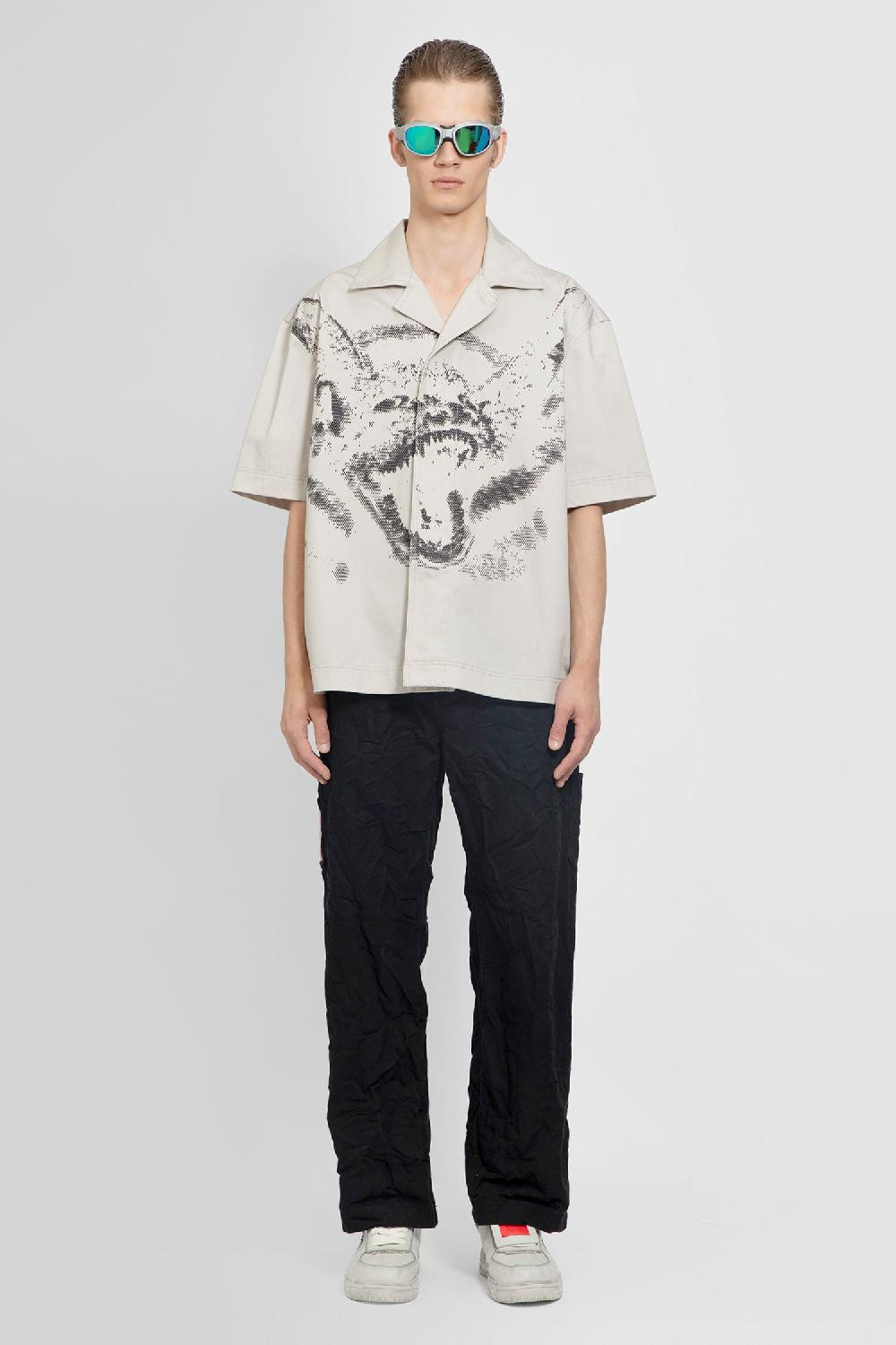 Antonioli 44 LABEL GROUP MAN BEIGE SHIRTS Economico