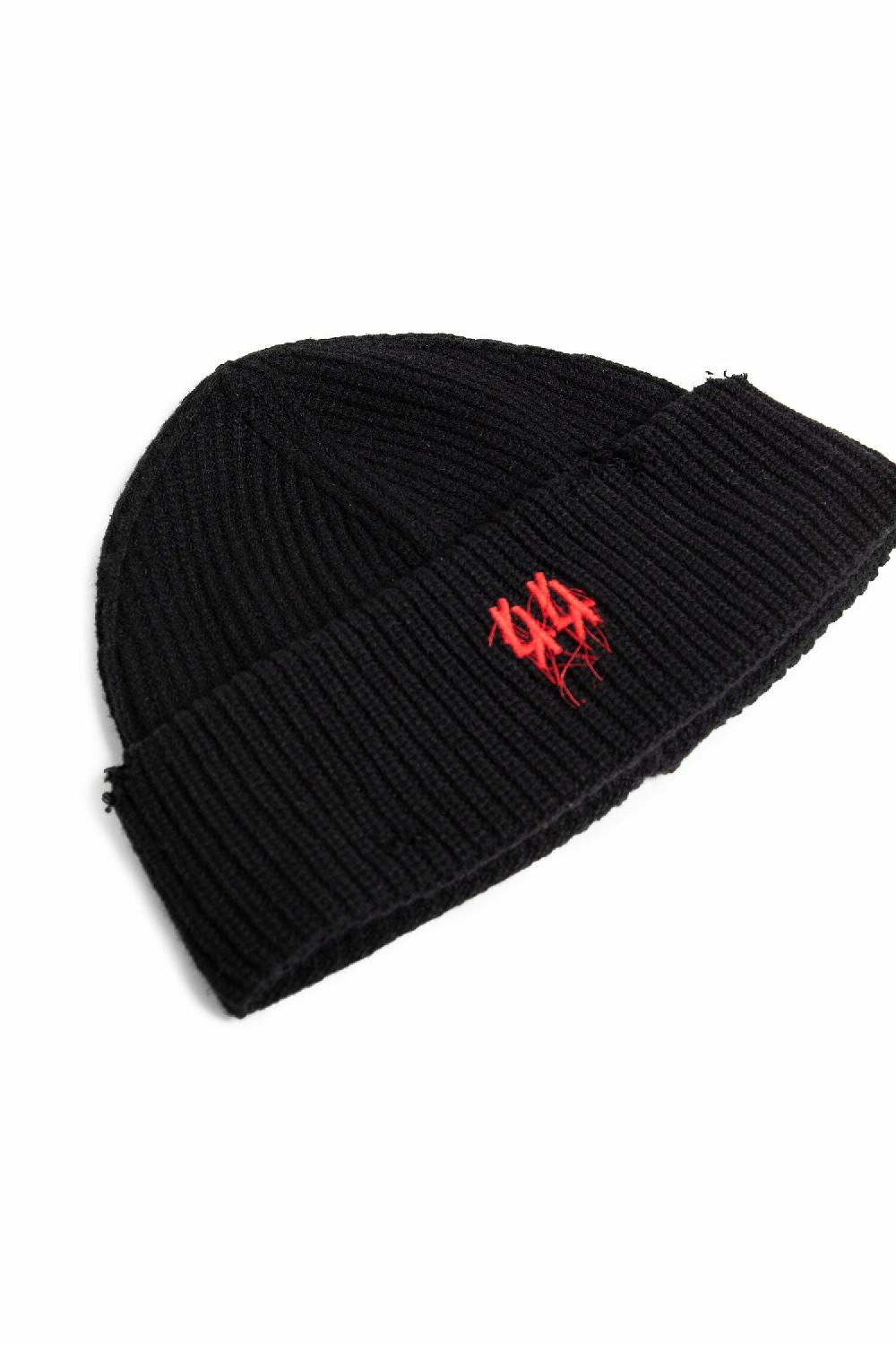 Antonioli 44 LABEL GROUP MAN BLACK HATS Saldi
