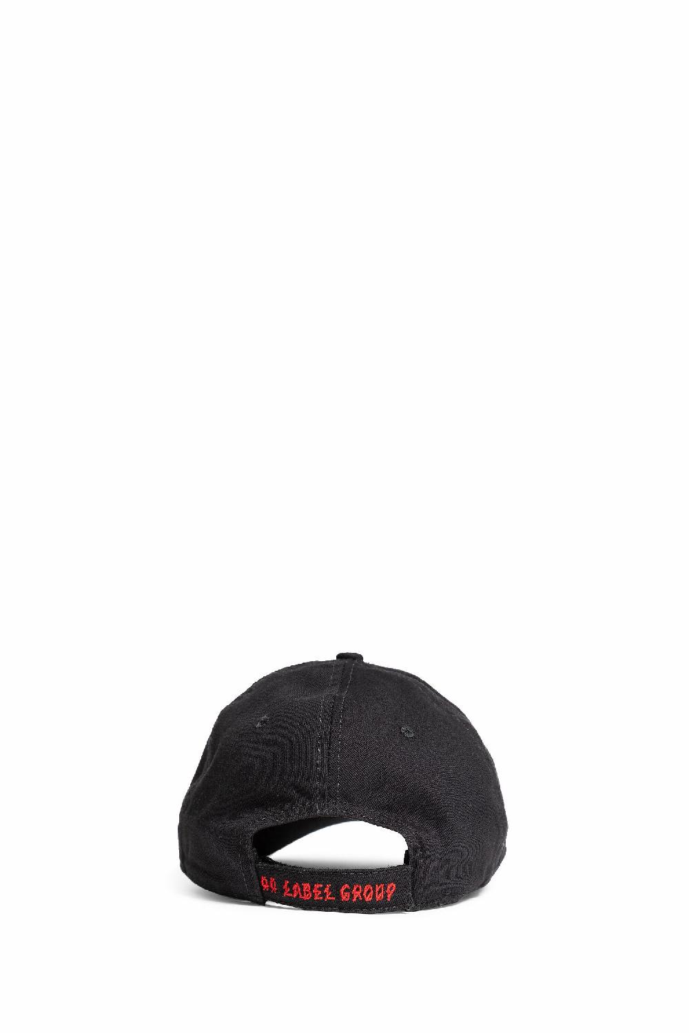 Antonioli 44 LABEL GROUP MAN BLACK HATS Vendita Calda