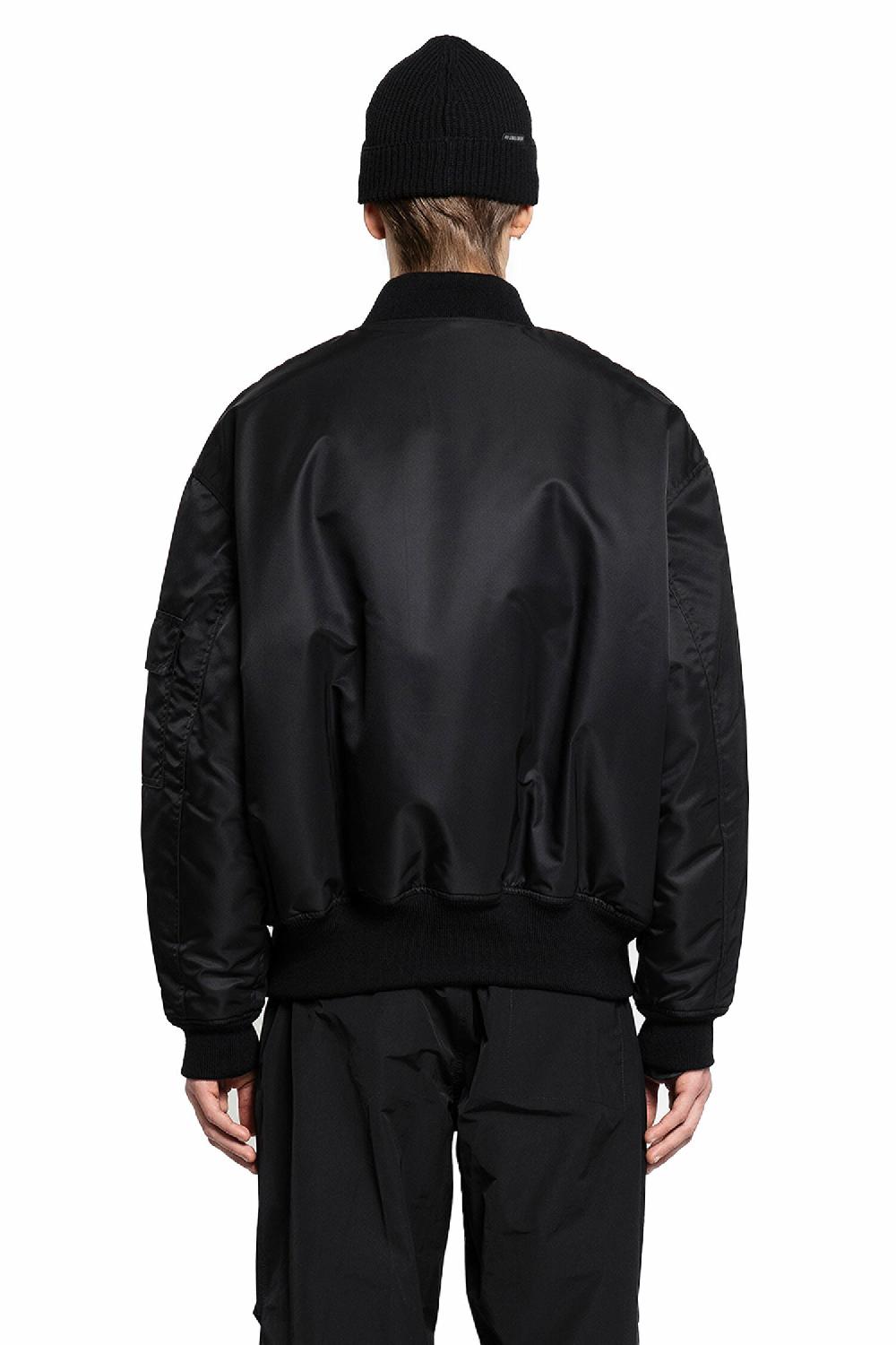 Antonioli 44 LABEL GROUP MAN BLACK JACKETS Vendite Flash