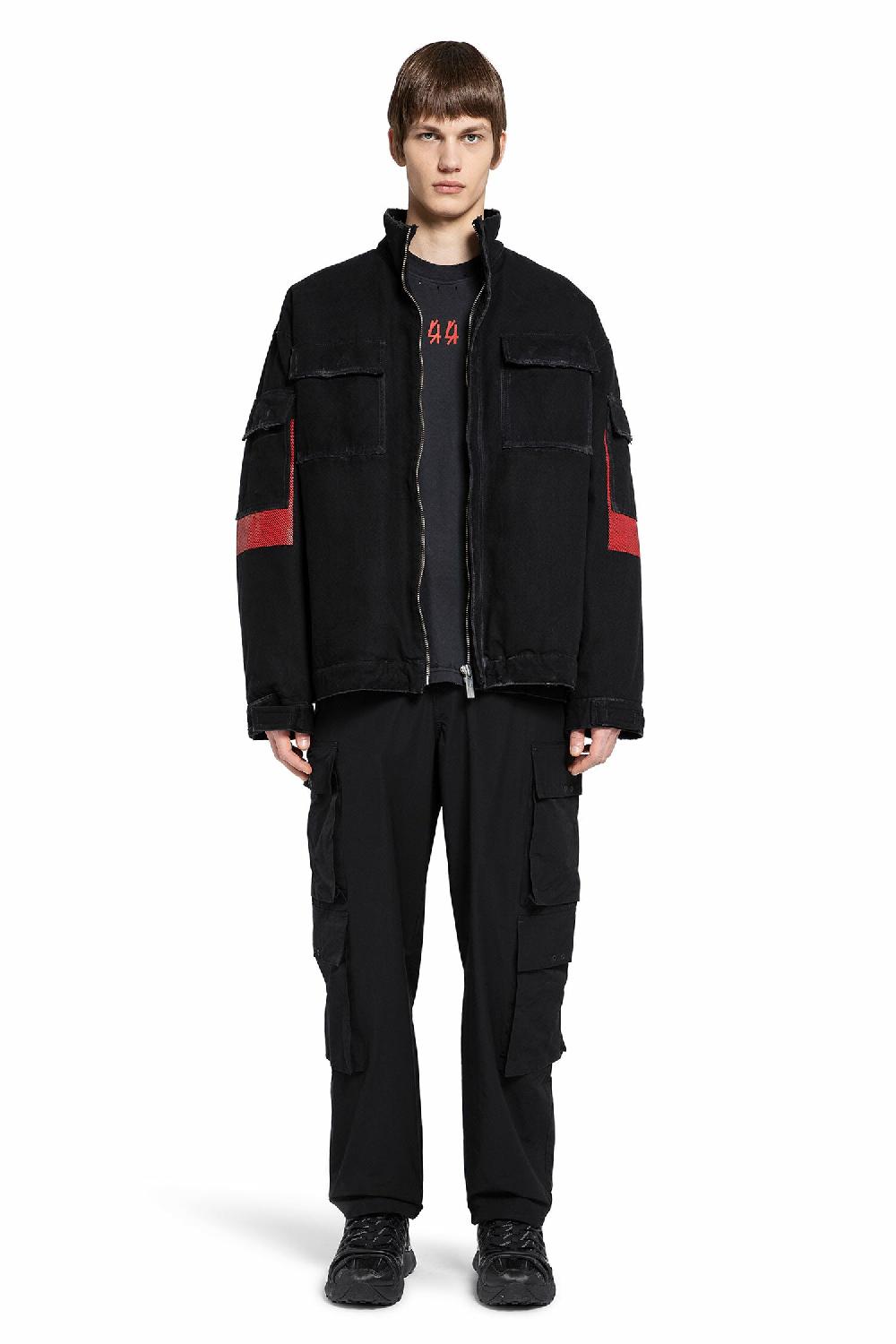 Antonioli 44 LABEL GROUP MAN BLACK JACKETS Negozio