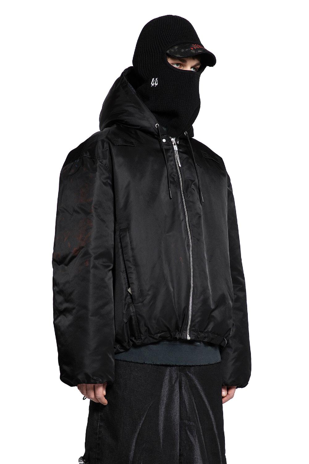 Antonioli 44 LABEL GROUP MAN BLACK JACKETS In Saldo