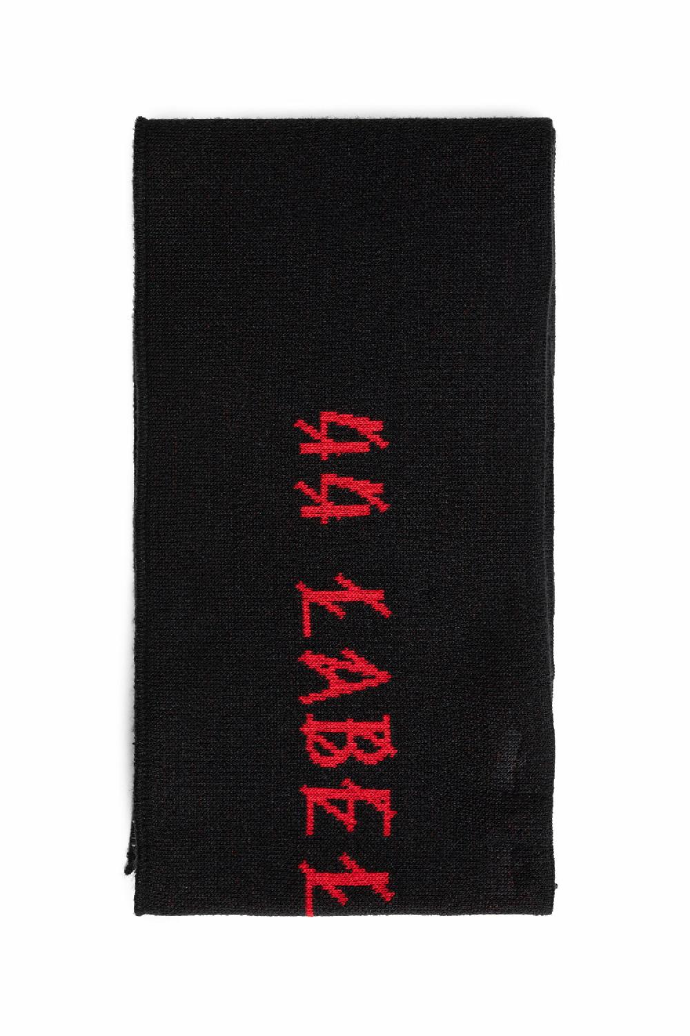 Antonioli 44 LABEL GROUP MAN BLACK SCARVES Italy