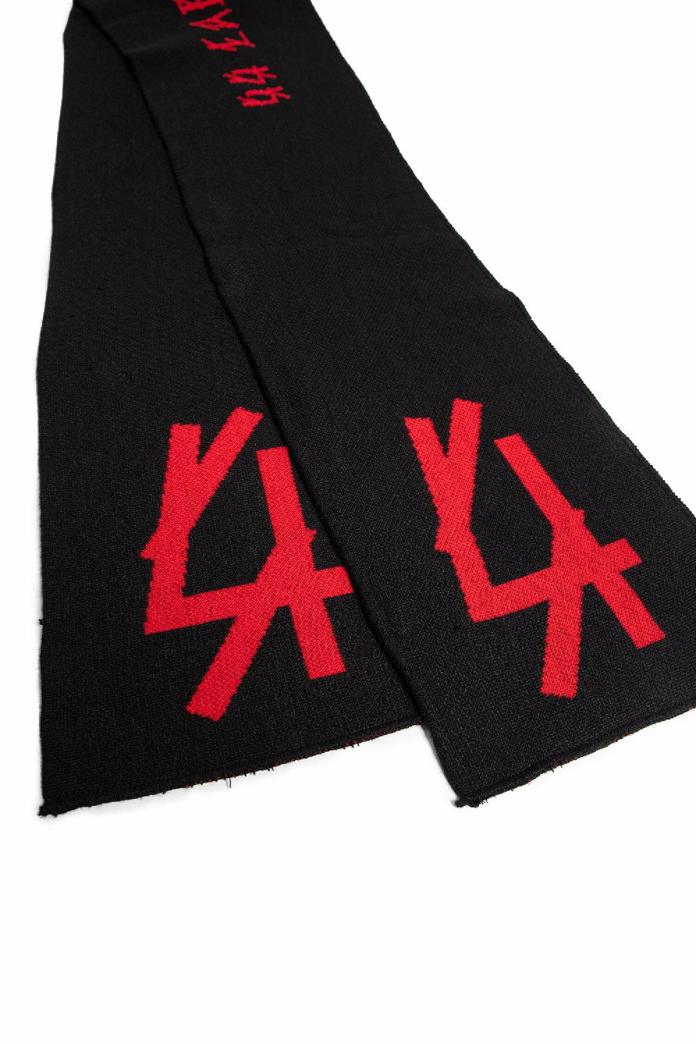 Antonioli 44 LABEL GROUP MAN BLACK SCARVES Italy