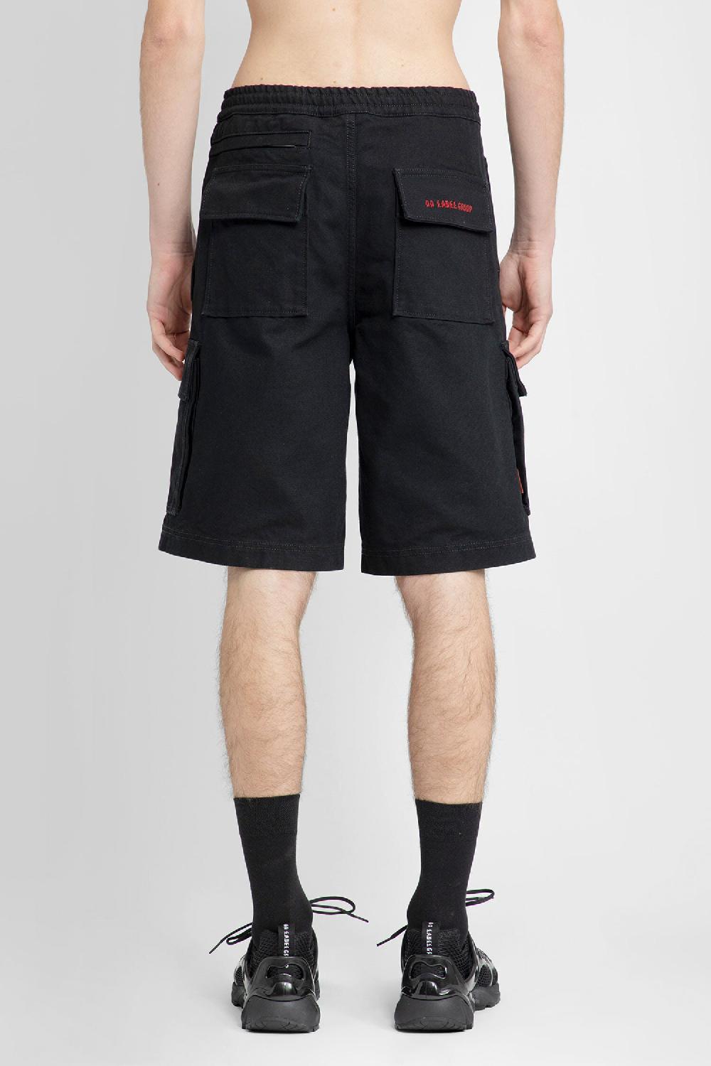 Antonioli 44 LABEL GROUP MAN BLACK SHORTS & SKIRTS Qualità