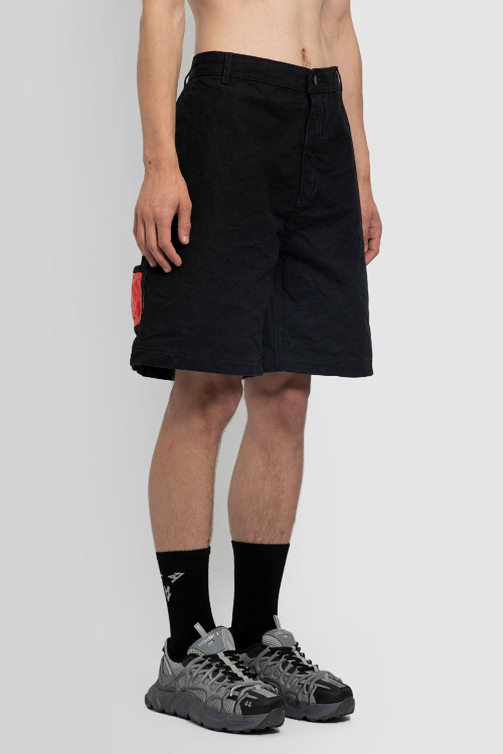 Antonioli 44 LABEL GROUP MAN BLACK SHORTS & SKIRTS Vendita