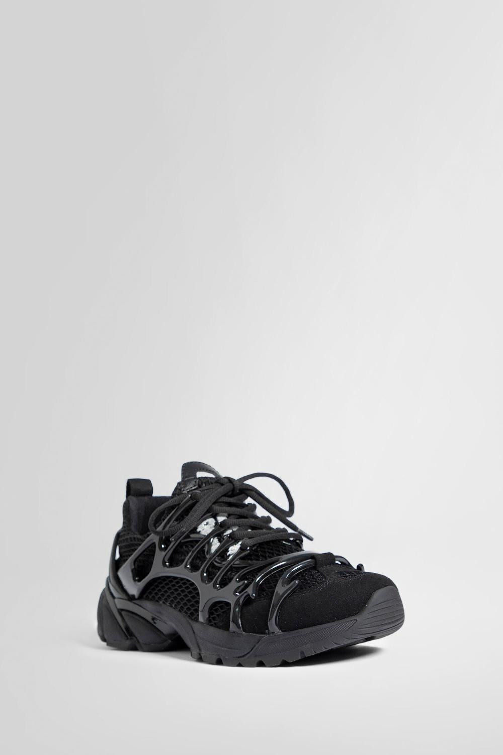 Antonioli 44 LABEL GROUP MAN BLACK SNEAKERS Spedizione Gratuita