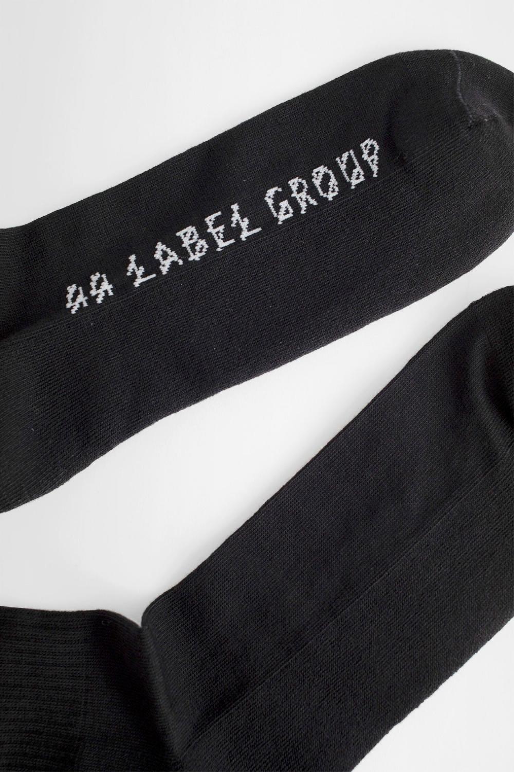Antonioli 44 LABEL GROUP MAN BLACK SOCKS Negozi Online