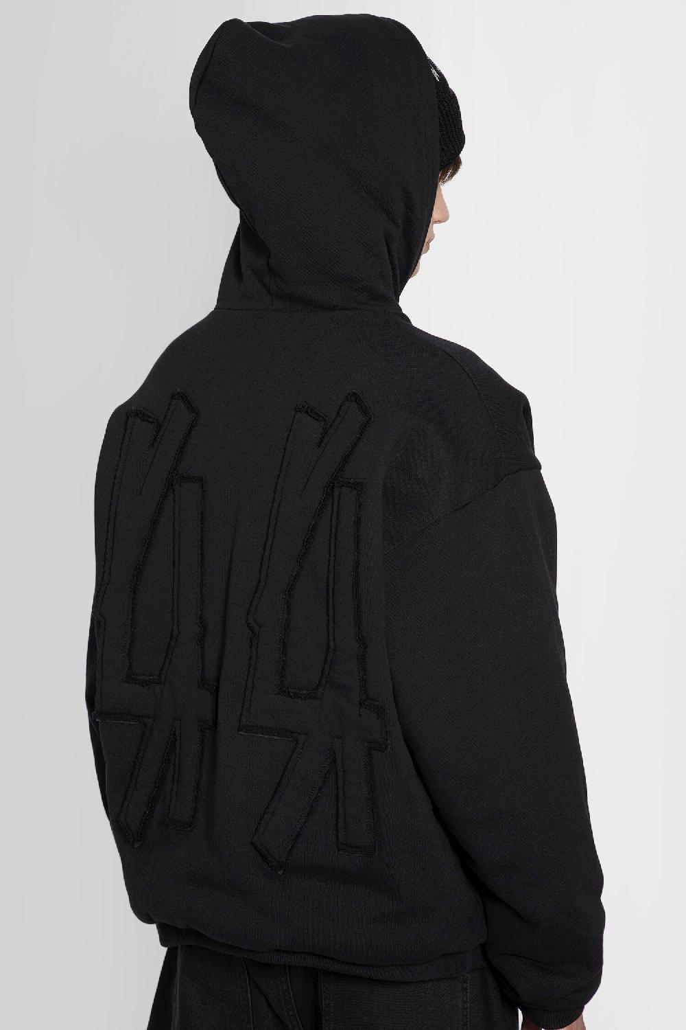 Antonioli 44 LABEL GROUP MAN BLACK SWEATSHIRTS Consegna Veloce