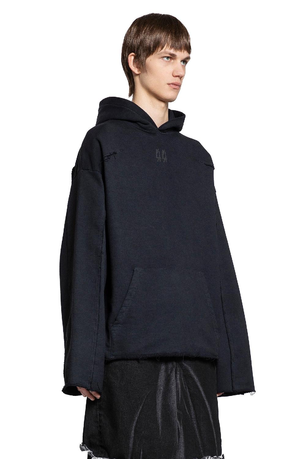 Antonioli 44 LABEL GROUP MAN BLACK SWEATSHIRTS Fino Al -60%