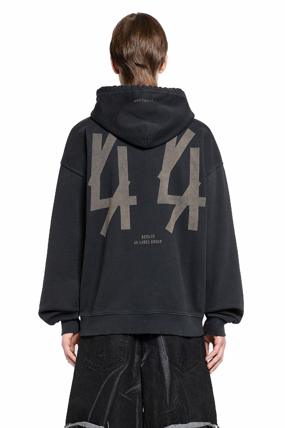 Antonioli 44 LABEL GROUP MAN BLACK SWEATSHIRTS Shopping Online