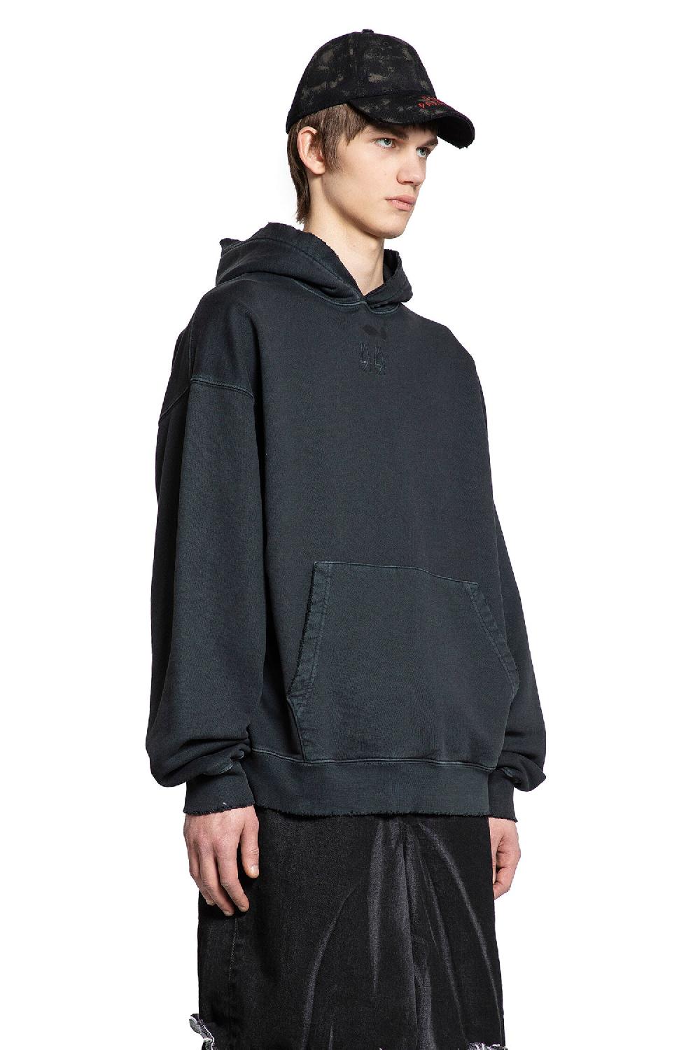 Antonioli 44 LABEL GROUP MAN BLACK SWEATSHIRTS Affare Del Giorno
