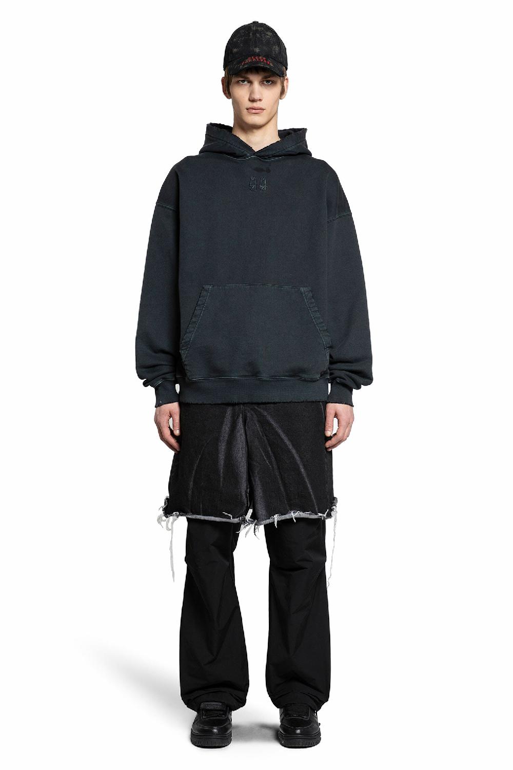Antonioli 44 LABEL GROUP MAN BLACK SWEATSHIRTS Affare Del Giorno