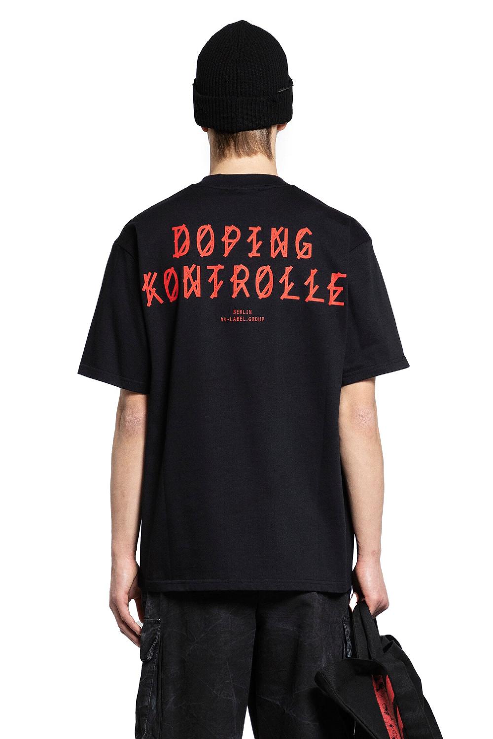 Antonioli 44 LABEL GROUP MAN BLACK T-SHIRTS & TANK TOPS Convenienza