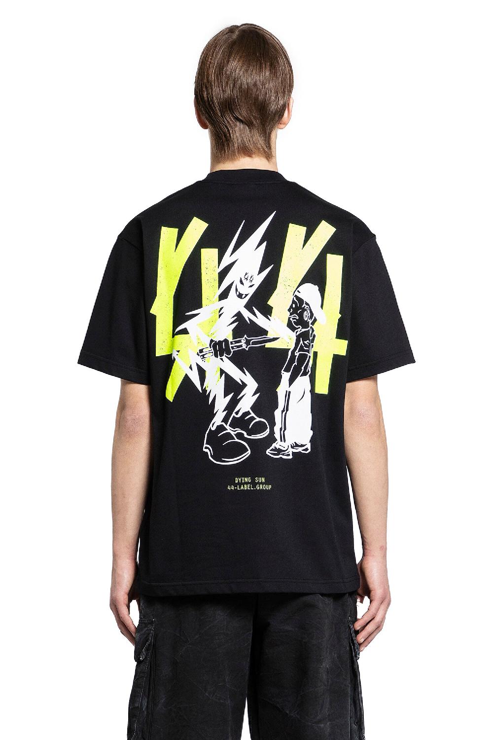 Antonioli 44 LABEL GROUP MAN BLACK T-SHIRTS & TANK TOPS Novità