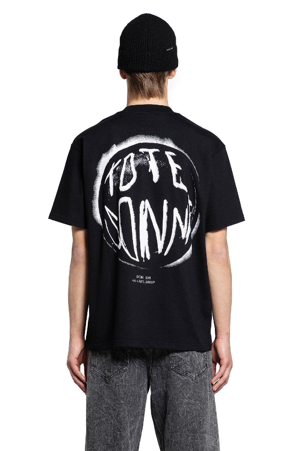 Antonioli 44 LABEL GROUP MAN BLACK T-SHIRTS & TANK TOPS Presa