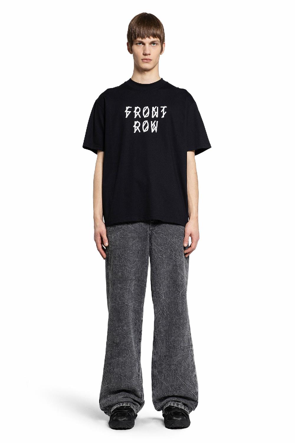Antonioli 44 LABEL GROUP MAN BLACK T-SHIRTS & TANK TOPS Sconto
