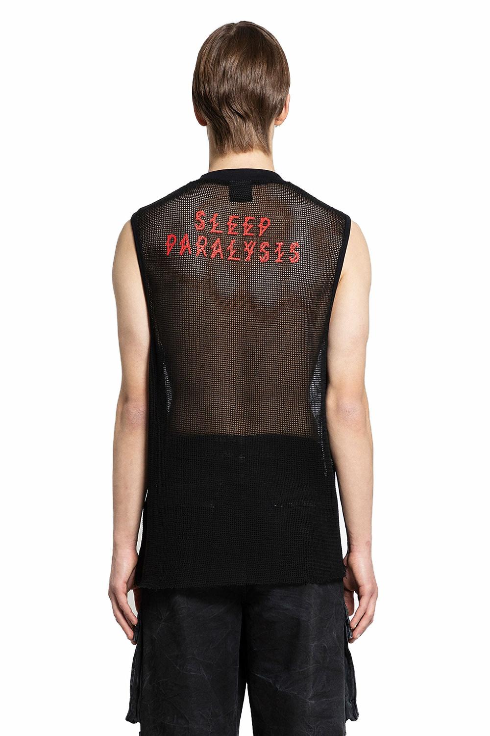 Antonioli 44 LABEL GROUP MAN BLACK T-SHIRTS & TANK TOPS Offerta