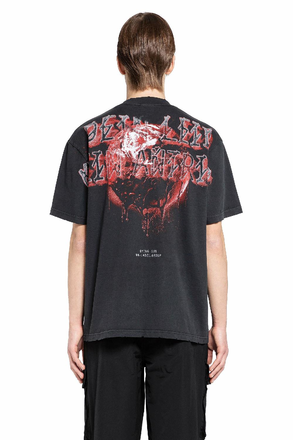 Antonioli 44 LABEL GROUP MAN BLACK T-SHIRTS & TANK TOPS Outlet