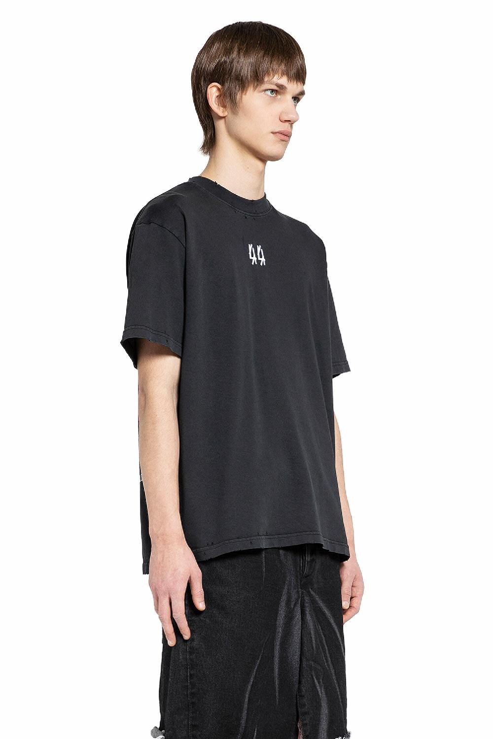 Antonioli 44 LABEL GROUP MAN BLACK T-SHIRTS & TANK TOPS In Vendita